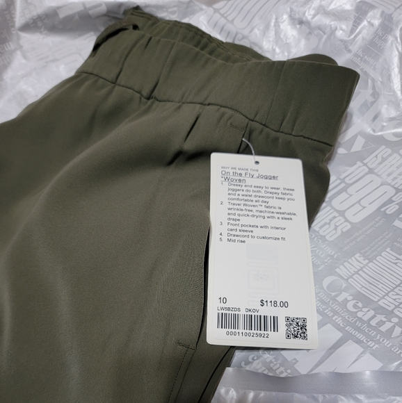 Lululemon Athletica On the Fly Joggers Woven - Picture 5 of 6